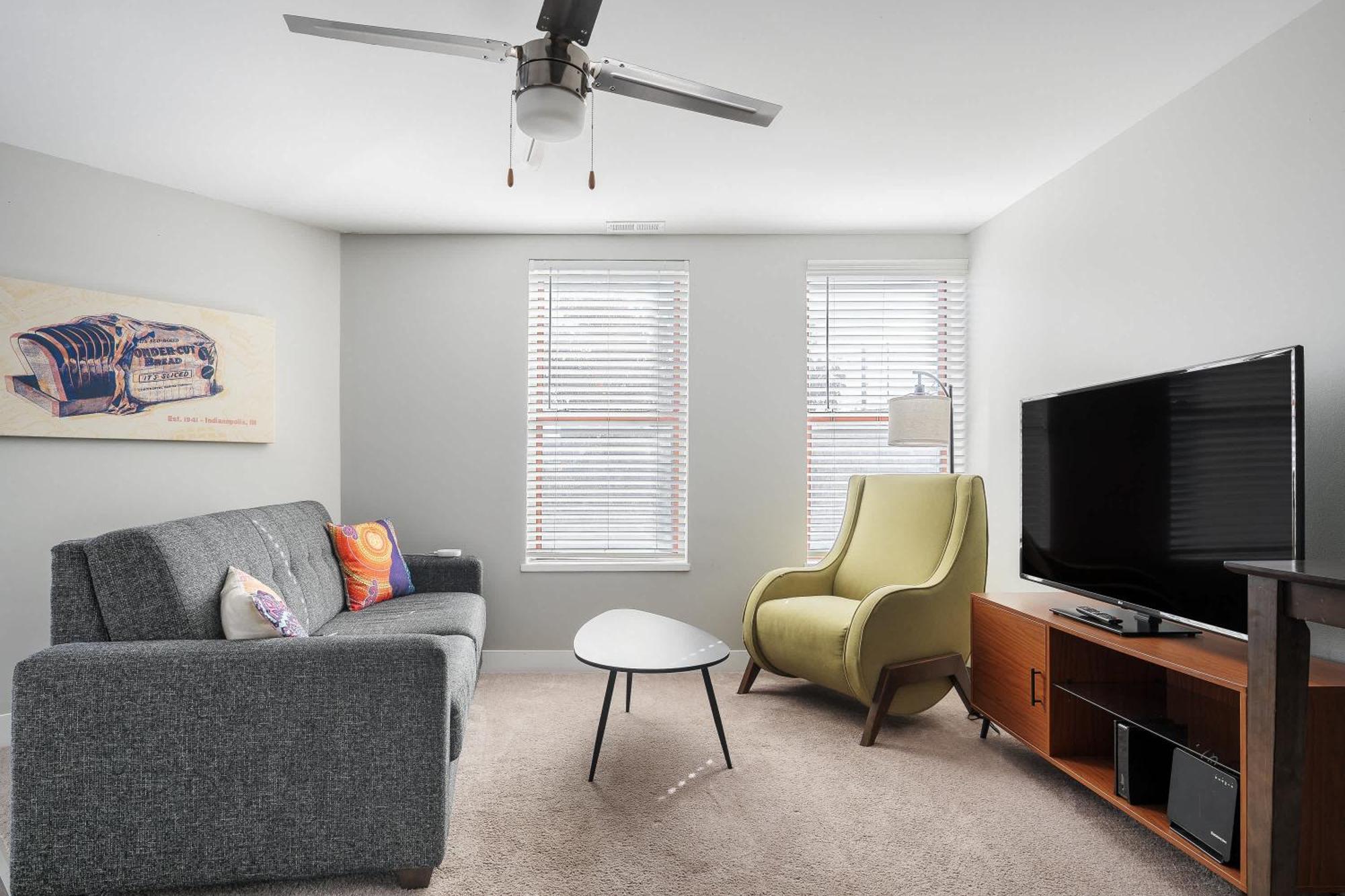 Modern Mass Ave 1Br Apartment With Kitchen Indianapolis Kültér fotó